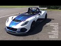 Lotus 3-Eleven - Track test.