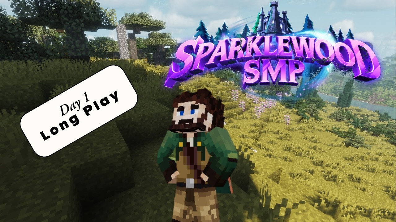 A relaxing Long-play of Our First Day on Sparklewood SMP