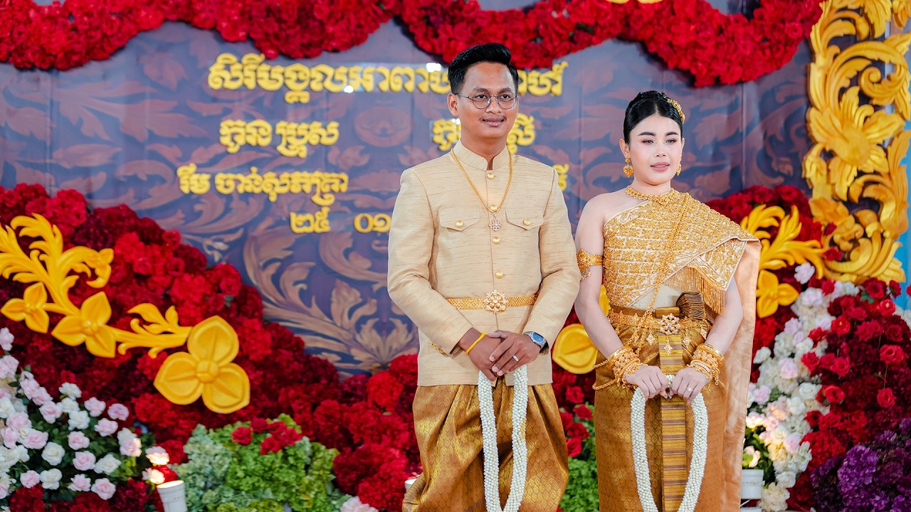 Full Video Wedding Chansopheaktra and Seavmey