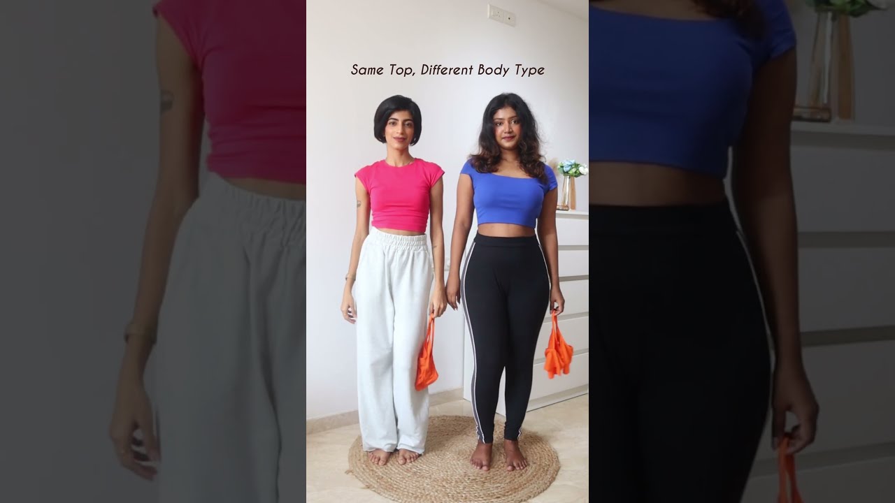 Same Top Different Body Type Rectangle And Hourglass Ft Josvi 