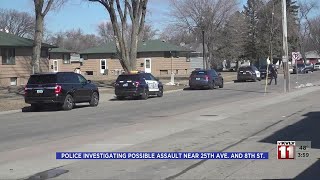 Police investigate possible assault in north Fargo