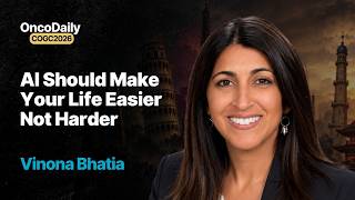 COGC 2026: Is AI Actually Helping Oncologists What the Data Shows | Vinona Bhatia