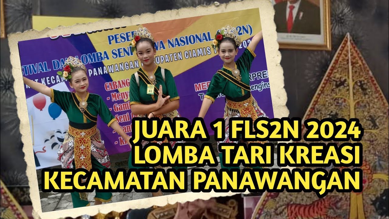 Juara I Lomba Tari Fls2n Tingkat Kecamatan Panawangan Kab. Ciamis (SDN 1 Jagabaya)