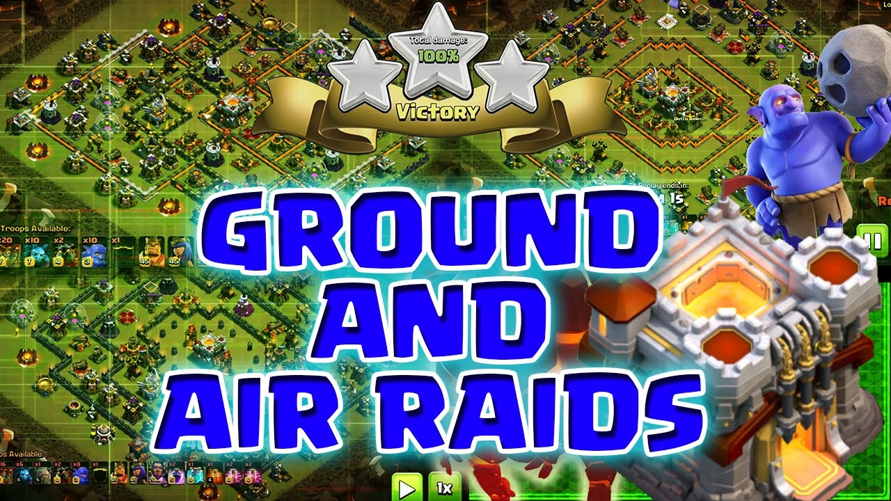 Best TH11 Strategy From Ground to Air Raid✮ Effective In Clan War 2017✮Surgical Style✮Clash Of Clans