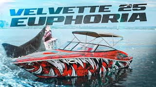 ТЕПЕРЬ ЭТО КАТЕР - ХИЩНИК Velvette 25 Euphoria доработки и тюнинг