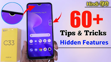 Realme C33 Tips And Tricks - Top 60++ Hidden Features | Hindi-हिंदी