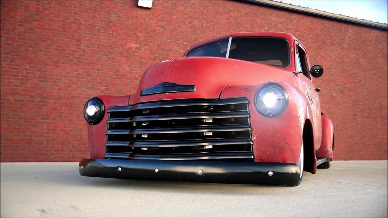 "ROWDY" ♠️ 1952 Slammed Cammed Hot Rod 3100 Chevrolet Patina Pickup Truck Patina HotRodDirty