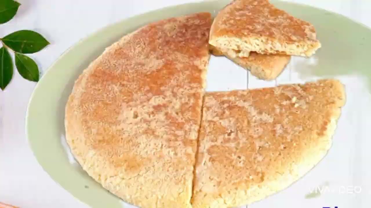 خبز المقلاة (بدون دقيق مصنع)بدون غلوتين-pain poêlé sans gluten