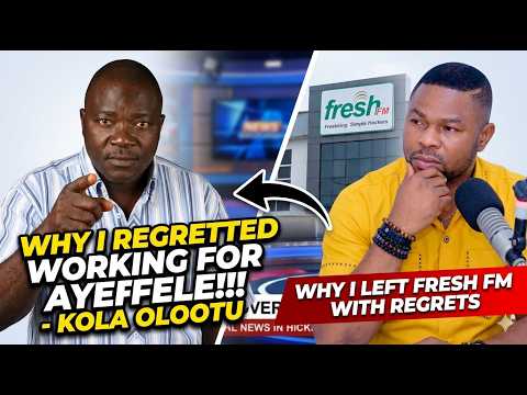 Why I regretted working with Ayefele!!! - Kola Olootu