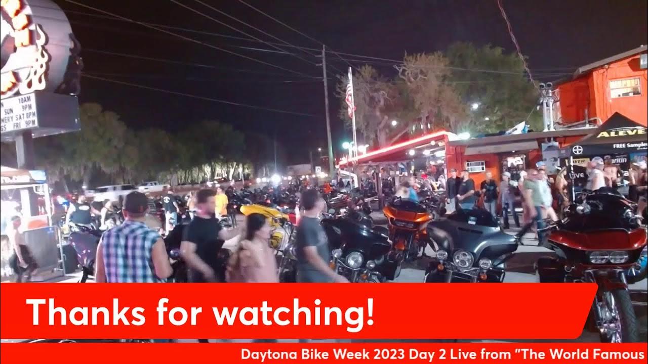 Daytona Bike Week 2023 Iron Horse Saloon YouTube