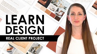 Learn Graphic Design By Yourself: Real Client Brand Identity Project