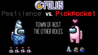 Modded Among Us: Invincible PESTILENCE vs. PICKPOCKET intense game (Town Of Host: The Other Roles)