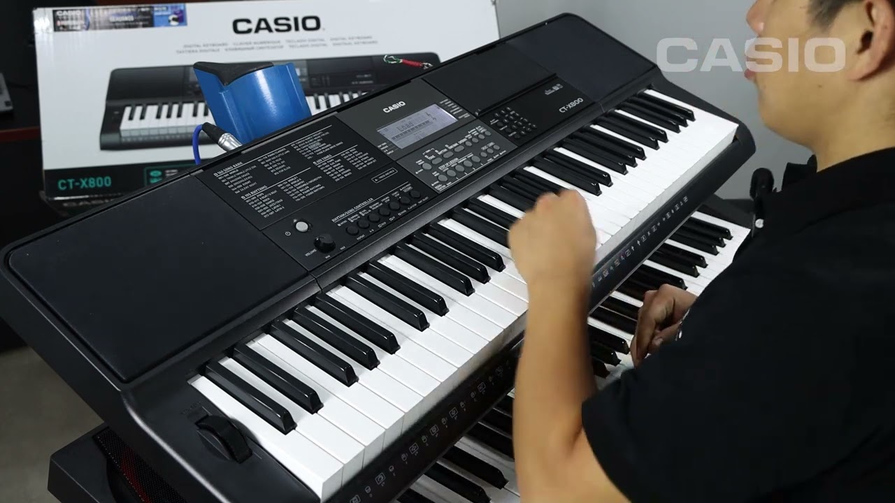 CT-X800 CARGA DE RITMOS