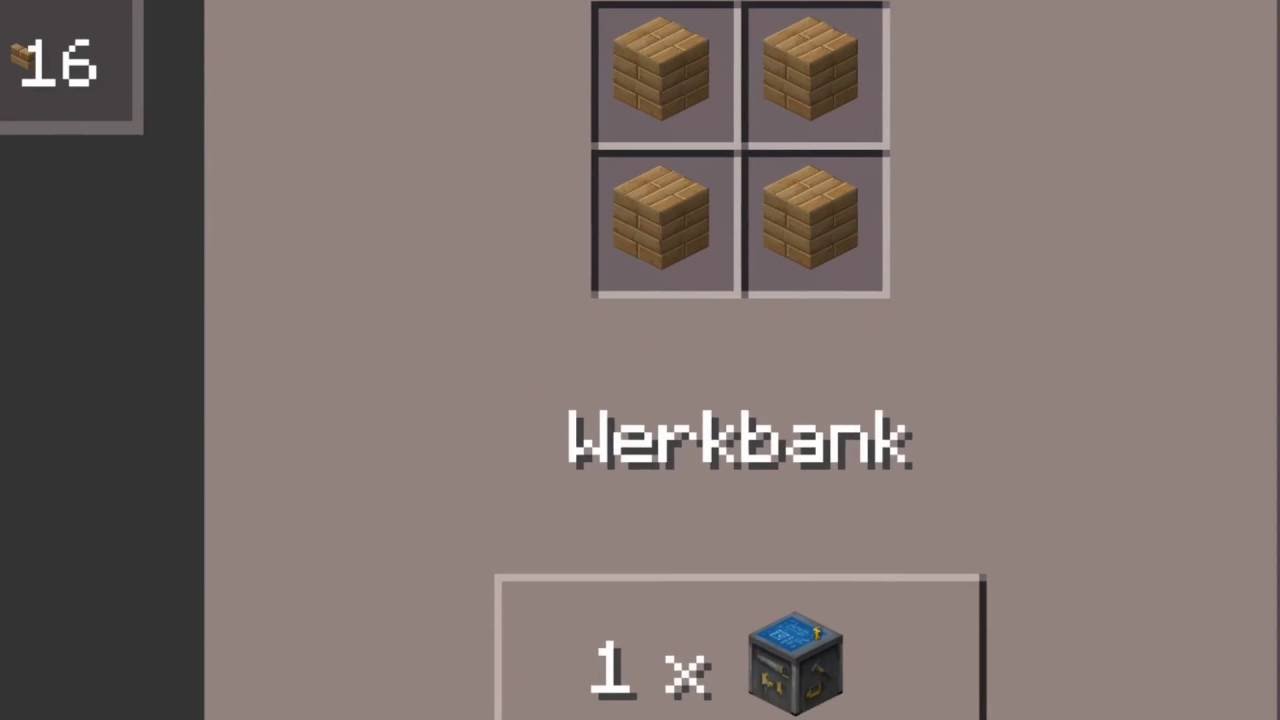 Minecraft PE Screen #2 Crafting - YouTube