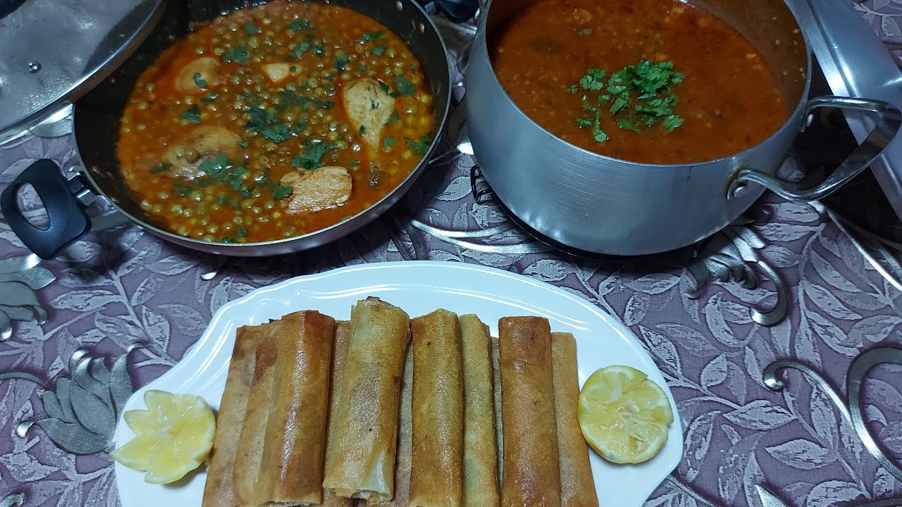 فطوري شربة مرمز _ طاجين الجلبانة_ بوراك بحشوة الاعراس صح فطوركم 🌙