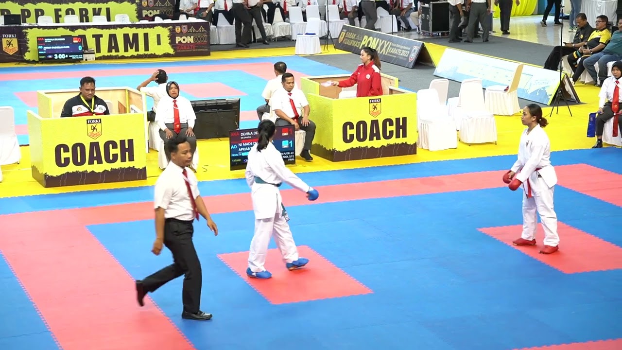 PRAPON 2023 KUMITE -61KG PI | DEVINA DEA (DKI) VS NI MADE DEWI KARTIKA (BALI)