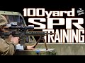 Sprscoped carbine training inside 100yards