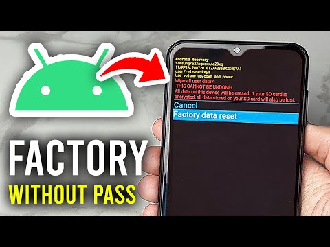 How To Factory Reset Android Without Password - Step By Step - YouTube