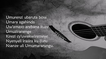 Thumbnail of Umumararungu (+lyrics) - Gabriel KABENGERA - Rwanda