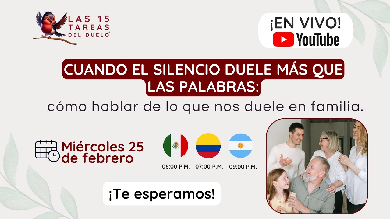 ¿Cómo hablar de lo que nos duele en familia sin herirnos más? 🤍