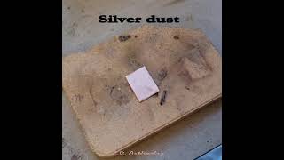 Texturing copper with silver and reticulated silver
