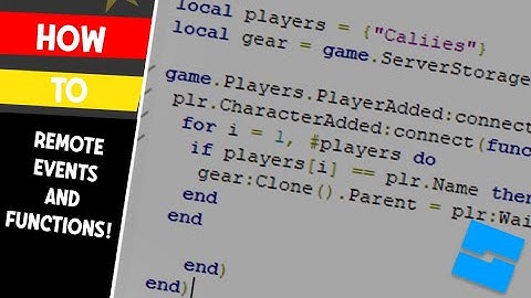 Roblox Scripting Tutorial | Remote Events & Remote Functions | 3 (Beginner to Pro)