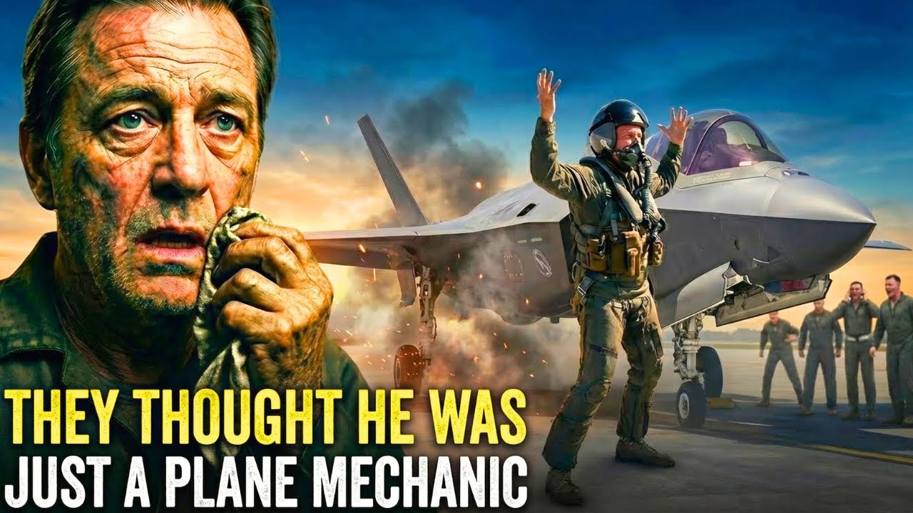 They Thought He Was Just a Plane Mechanic — Until the Jet Responded to His Command