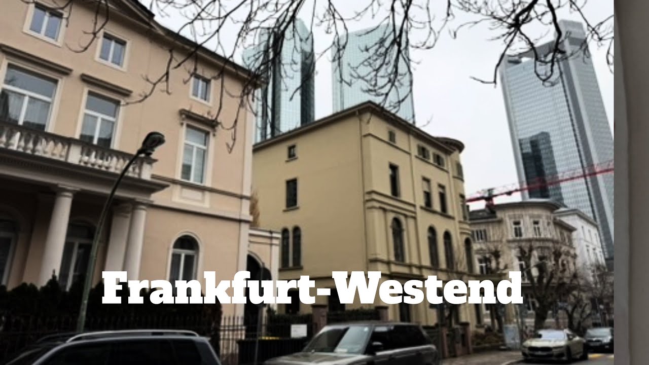 Frankfurt- Westend & Grüneburgpark: Spaziergang zwischen Villen und Skyline Folge 2 #frankfurt
