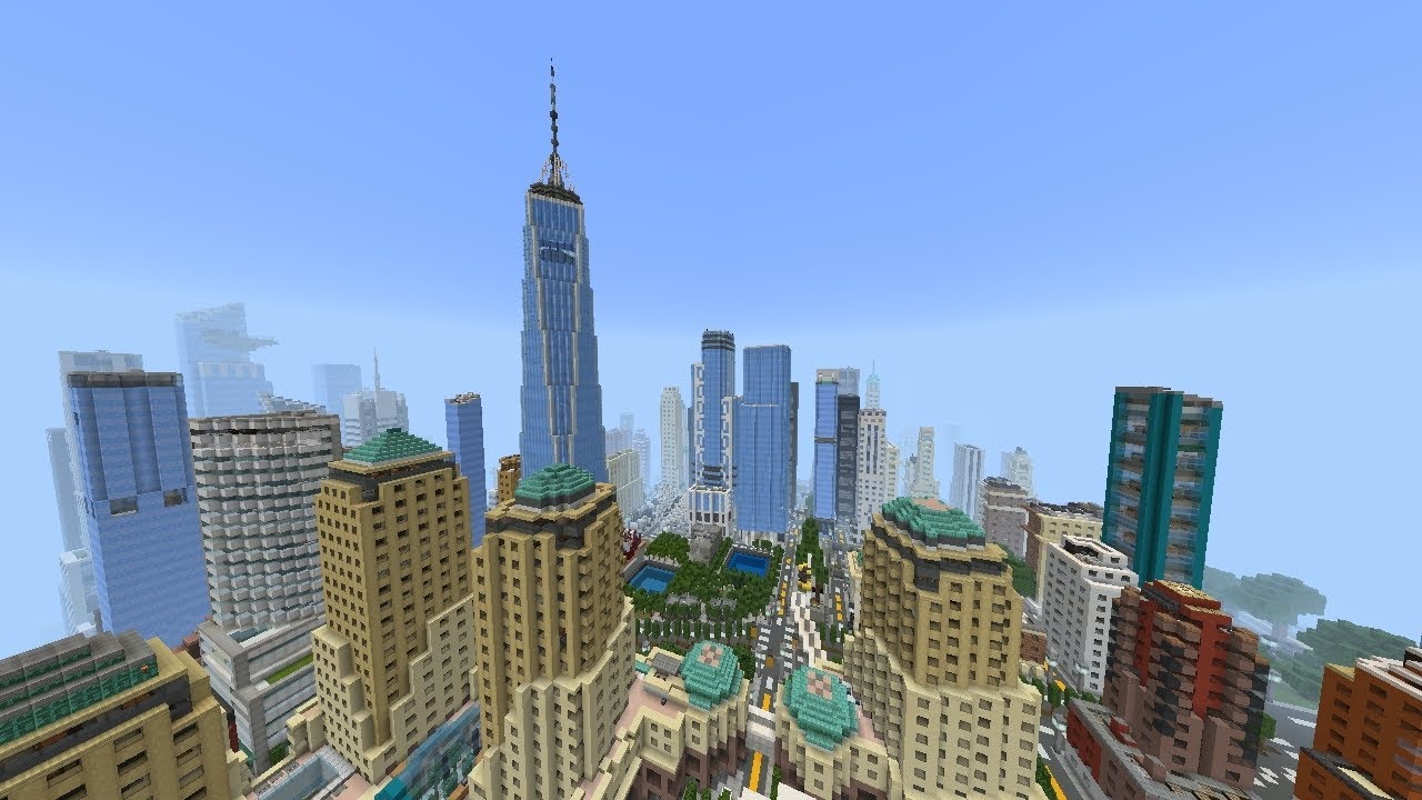 Minecraft New York City in the 2010s Showcase 18 - YouTube