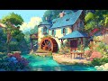 Cozy Riverside Cottage - Disney Oldies Playing in Another Room | Vintage Ambience for Relax