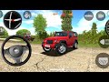 Modified Mahindra Thar Games indian red Thar (Gadi Wala Games) Car Game Android Game
