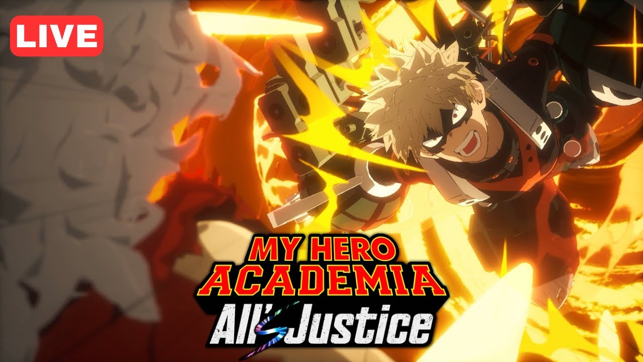 🔴MHA: All's Justice LAUNCH DAY!! Viewer Matches Later!