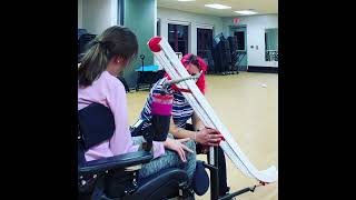 Boccia ramp play technique - Bridge II Sports