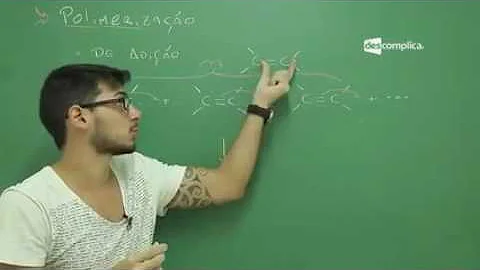 Como é formado um polímero de adição?