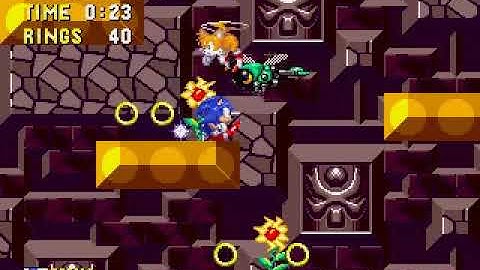 Sonic 2 Return of Shadow Speedrun - Sonic and Tails