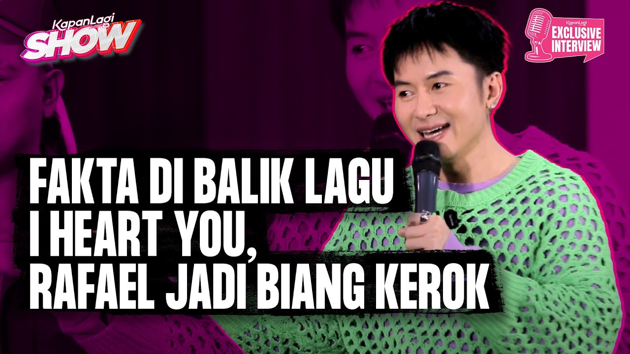 Rafael Siap Salah, Hampir Gagal Debut di Lagu I Heart You Gara-Gara Hal ...