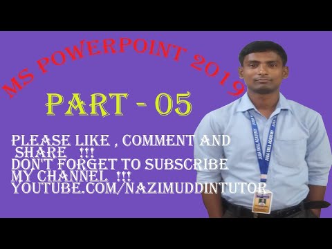 PowerPoint 2019 in Bangla Part 5 RESET AND LAYOUT