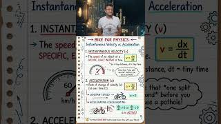 Instantaneous Velocity & Acceleration Using a Bike Ride