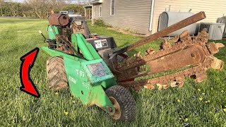 Ditchwitch trencher won't steer??? Troubleshoot and *fix*