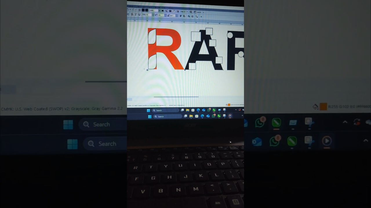 how to make a logo logo kaise banaye RAR logo 