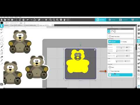 Offset Images In Silhouette Studio