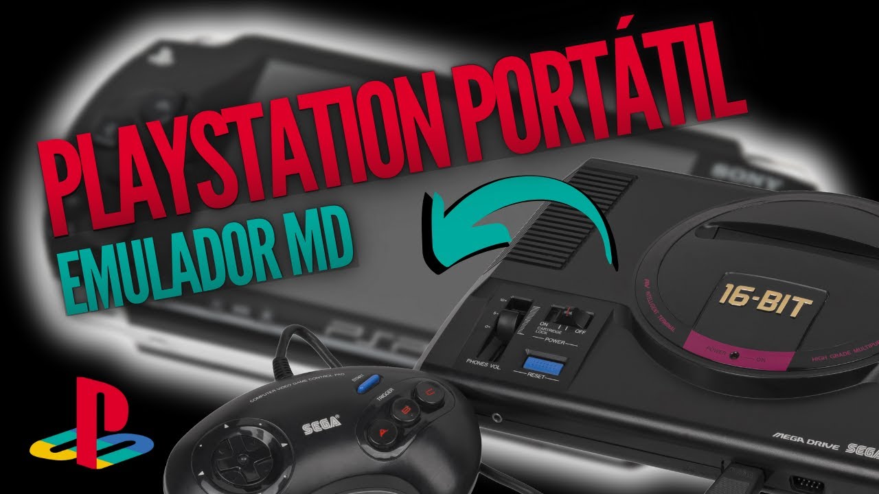 PSP Destravado | Como usar o emulador de Mega Drive Genesis - YouTube