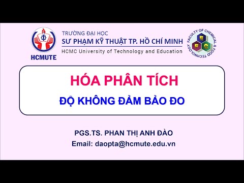 Video HOA PHAN TICH 3TC Độ không đảm bảo đo - youtube