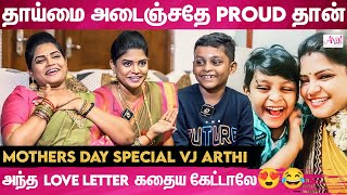 Motherhood பத்தி வார்த்தையால சொல்ல முடியாது வாழ்ந்து பாருங்க Mother's Day Special With VJ Aarthi