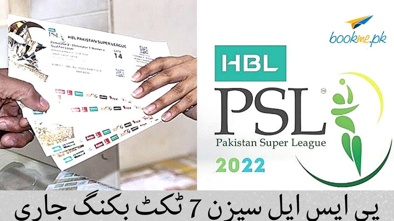 PSL Season 7 Tickets Sales Start With Discount Online On Bookme.pk