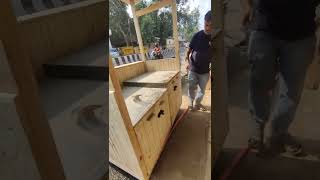 Wooden Food Cart Available On Indiamart
