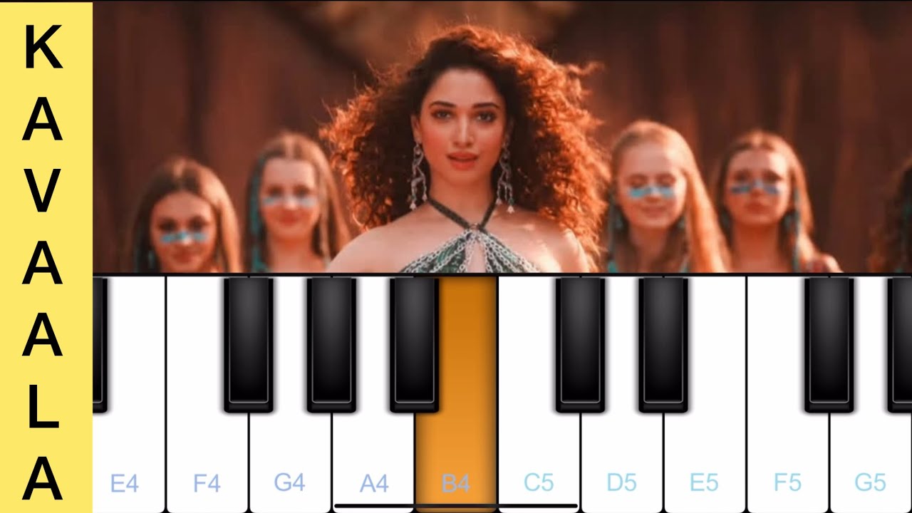 Jailer-Kaavaalaa Song | Piano Tutorial | Perfect Piano | Learn Piano Here