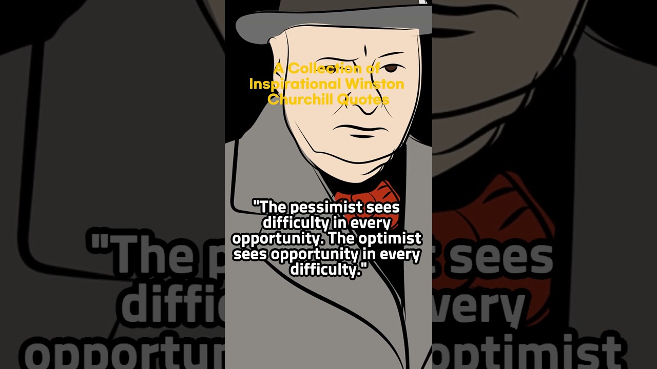 A Collection of Inspirational Winston Churchill Quotes. #shorts