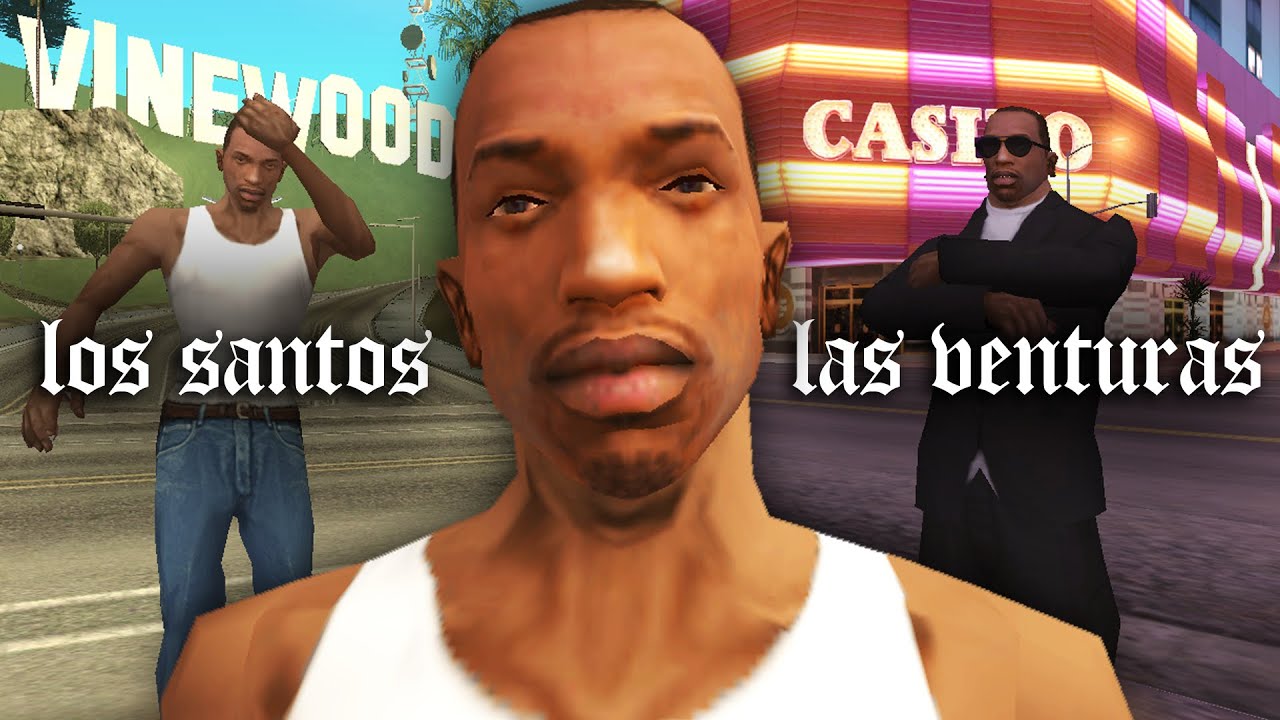 ¿Por qué cada CIUDAD es una ETAPA de CJ en GTA San Andreas?