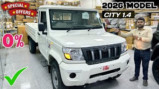 2026 Mahindra Pickup 1.4 City Finance Emi Doent Down Payment Discount Details